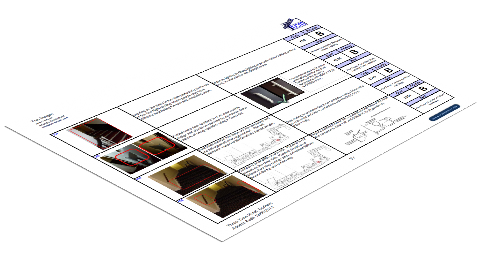 Three Tuns Access Audit